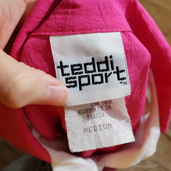 VINTAGE 80s nylon short sleeve jacket/windbreaker - Picture 3 of 5